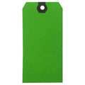 Shipping Tag, Colored, Green, PK500