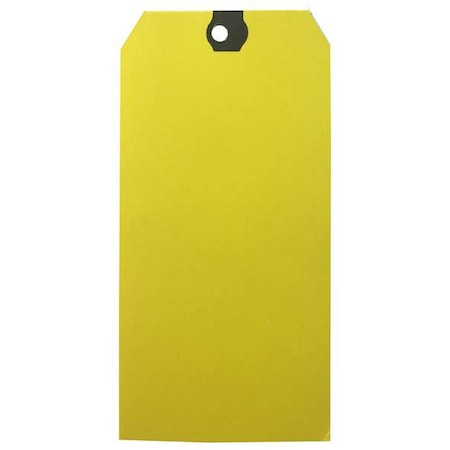 Shipping Tag, Colored, Yellow, PK500