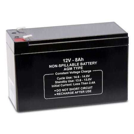 Sealed Lead Acid Battery, 12V, 8Ah, AGM