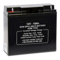 Sealed Lead Acid Battery, 12V, 18Ah, AGM