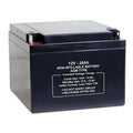 Sealed Lead Acid Battery, 12V, 26Ah, AGM