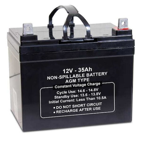 Sealed Lead Acid Battery, 12V, 35Ah, AGM