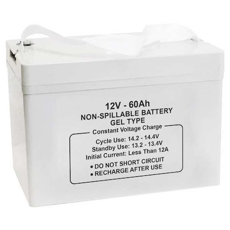 Sealed Lead Acid Battery, 12V, 60Ah, GEL, I6