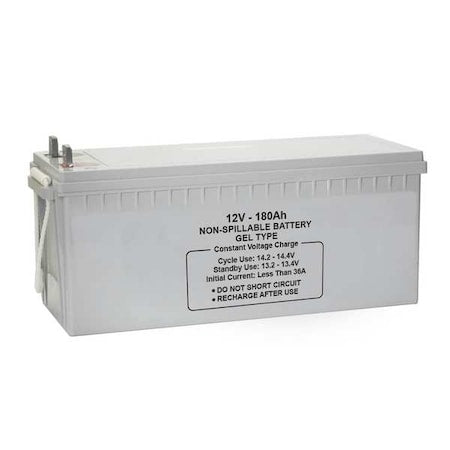Sealed Lead Acid Battery, 12V, 180Ah, GEL