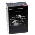 Sealed Lead Acid Battery, 6VDC, 5Ah