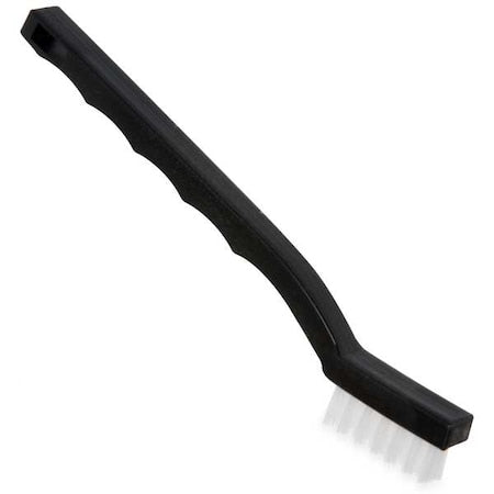 Utility Brush, 7 in L, Plastic Handle