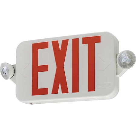 LED Emergency Combo Light, Red or Green Switchable, Round Lamp Heads