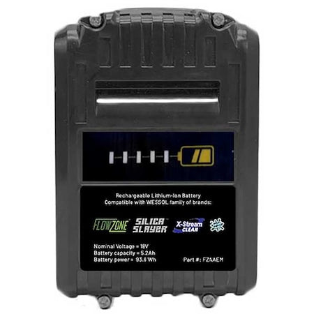 Battery, 5.2 Ah, Li-Ion
