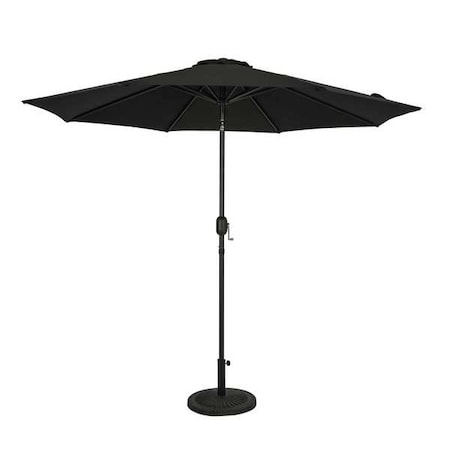 Octagon Umbrella Black
