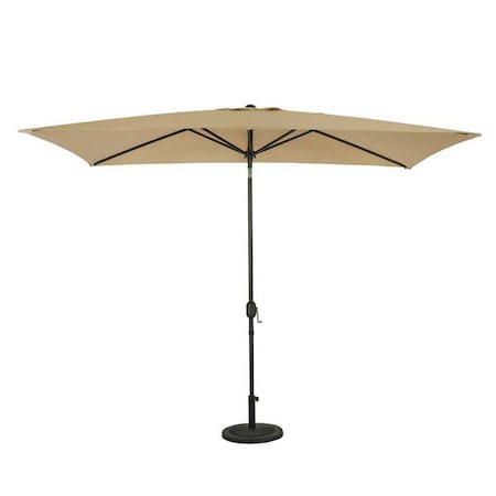 Rectangle Umbrella Champagne