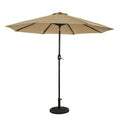 Octagon Auto Tilt Umbrella Champagne