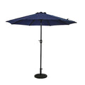 Octagon Auto-tilt Umbrella Navy Blue