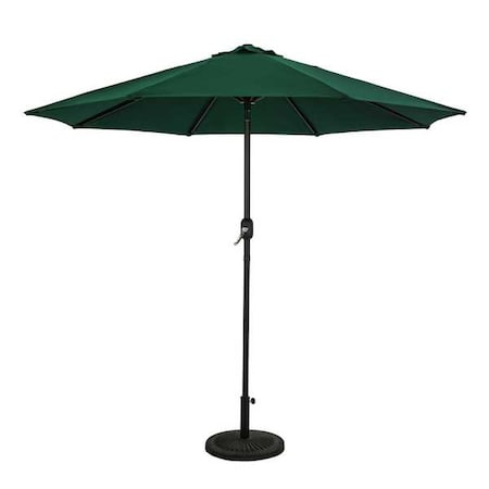 Octagon Auto-tilt Umbrella Hunter Green