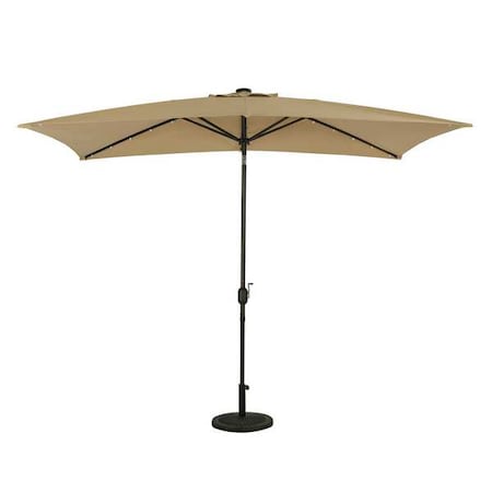 Rectangle Umbrella W/ Led Bulb Lights