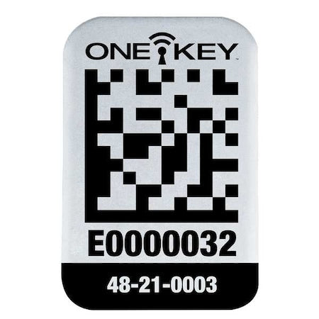 ONE-KEY Asset ID Tag for Small Metal Surfaces, PK100