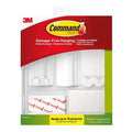 Picture Hanger, White, Plastic, PK3