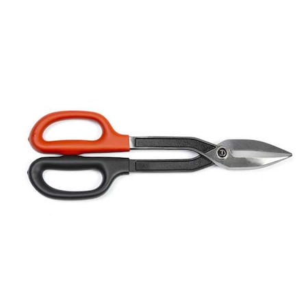 Tinner Snips, Straight, 2-3/4" Cutting L