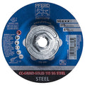 Depressed Center Grinding Wheel, Type 27, 4 1/2 in Dia, 0.125 in Thick, 5/8"-11 Arbor Hole Size