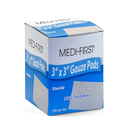 Gauze Pad, Cotton Blend Gauze, PK100