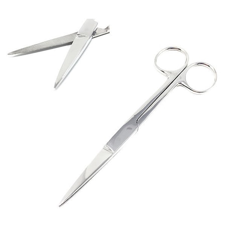 Operating Scissors, S/S, Straight, 6.5"", PK3
