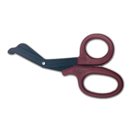 EMT Shears, 7.25", Flouride, Burgundy