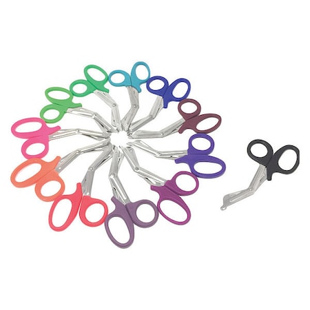 EMT Medical Shears, 7.25", White