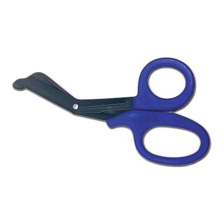 EMT Shears, 7.25", Flouride, Blue