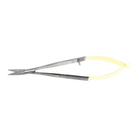 Micro Spring Scissor, Gold Handle, STR, 4.5