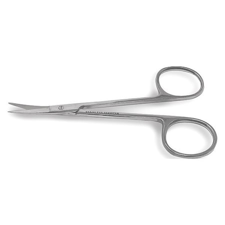 Premium Iris Lab Scissors, 4.5", Curved