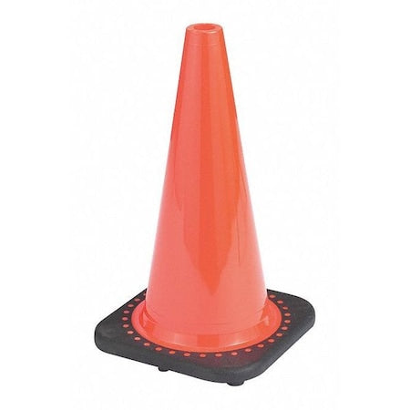 Safety Cone, Orange, Non-Reflective, 28"
