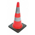 Safety Cone, Orange, Reflective, 18"