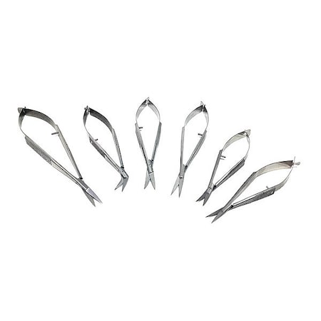 Micro Spring Dissecting Scissor Set of 6