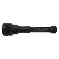 Black Rechargeable LED Flashlight, 18650 Lithium, 800lm