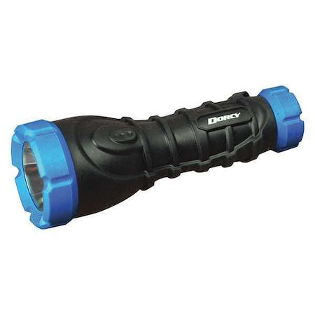 Black LED Flashlight, AA, 180lm
