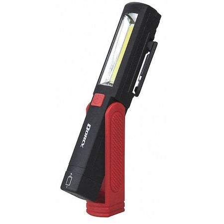 COB Pocket Work Light, LED, 230-Lumen, Magnetic Base or Clip, Red