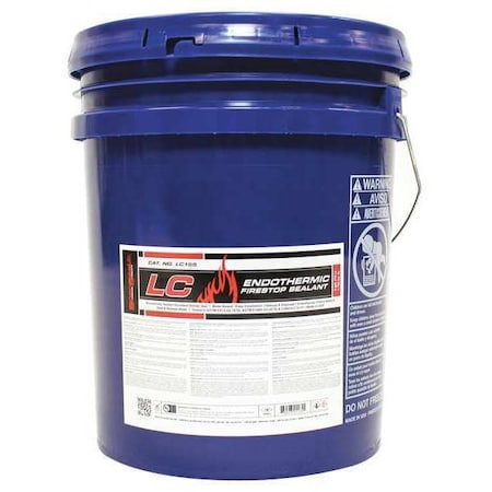 SERIES LC ENDOTHERMIC SEALANT, 5 gal, Red, Latex Base