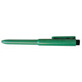 Pen, Retractabl, RollerBall, Green/Blk, PK25