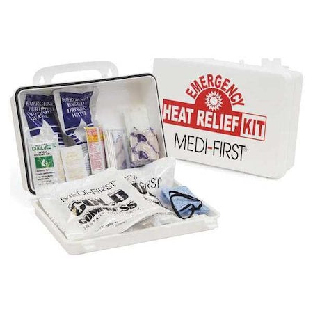 Heat Relief Kit, Helps Lower Body Temp.