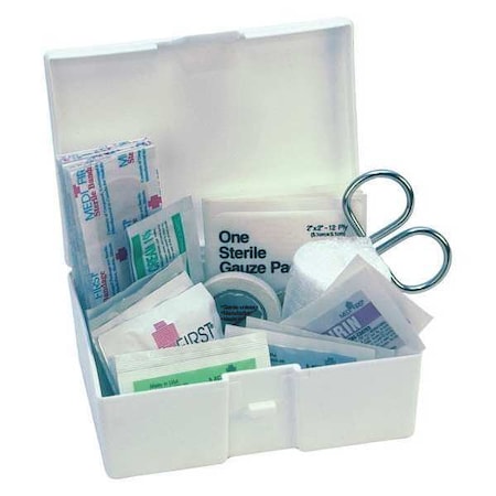 First Aid Kit, Plastic Case, Emergency, 25 Person
