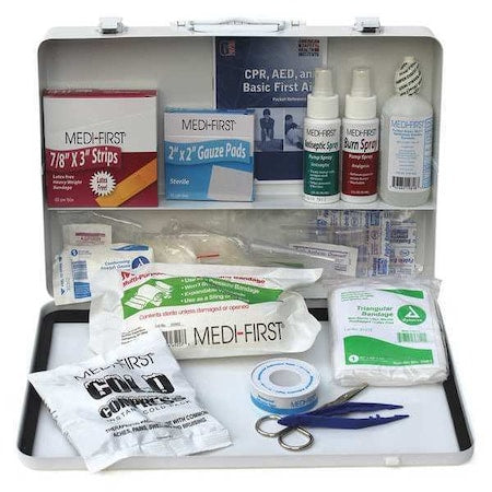 First Aid Kit 94 Piece; for Large Vehicle