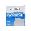 Gauze Pad, Cotton Blend Gauze, PK10