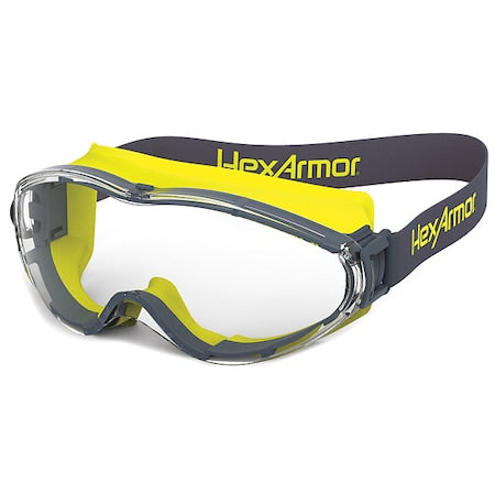 Safety Goggles, Clear Lens, TruShield S Anti-Fog & Anti-Scratch, Indirect Vented, LT300 Series