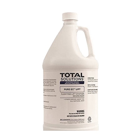 Lift Station Degreaser, 1 Gal Jug, Liquid, Green, 4 PK