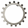 Tooth Lock Washer, Carbon Steel, Plain Finish
