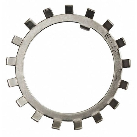 Tooth Lock Washer, Carbon Steel, Plain Finish