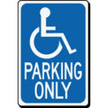 Reflective Sign, Handicapped Parking, HD