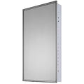 18"" x 36"" Euroline Flush Mounted SS Framed Medicine Cabinet