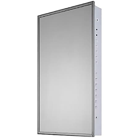 18"" x 36"" Euroline Flush Mounted SS Framed Medicine Cabinet