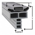 Refgn Door Gasket, 7-5/16"x24-7/8"