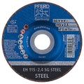 Abrasive Cut-Off Wheel, Type 27, 4-1/2 in Dia, 3/32 in Thick, 7/8 in Arbor Hole Size, 46 Grit